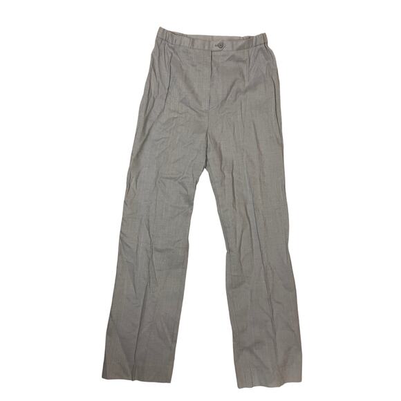 NWT Vintage 80s Glen Echo Sportswear Pants Women’s 12/L – Light Blue Grey High - Picture 5 of 7